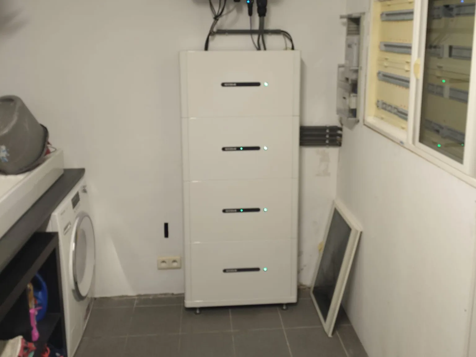 Batterie de stockage installée par JM Photovoltaïque