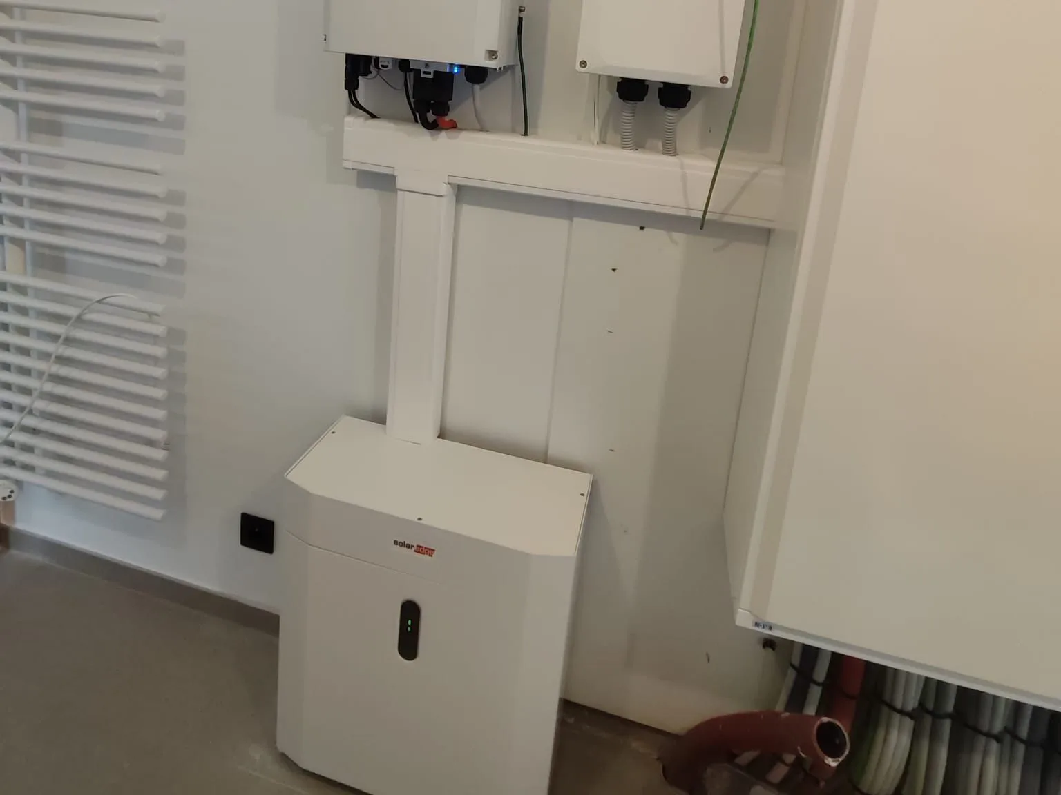 Installation de batterie de stockage par JM Photovoltaïque